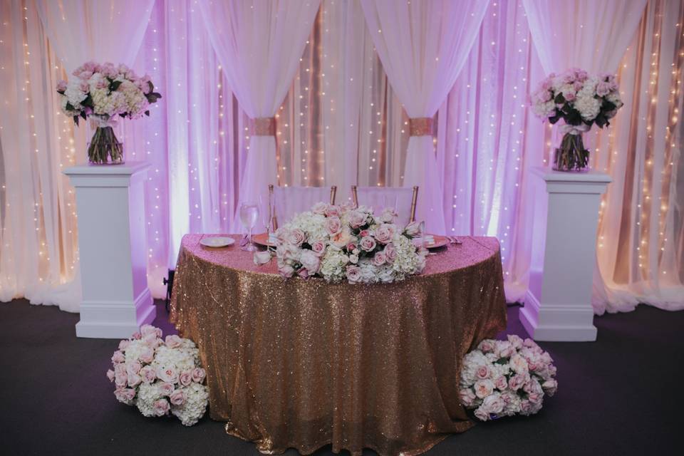 Reception Setup