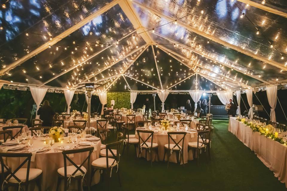 Clear Top tent