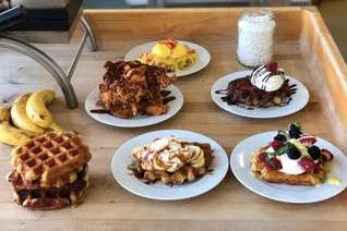 The Burgundian: Coffee and Waffles