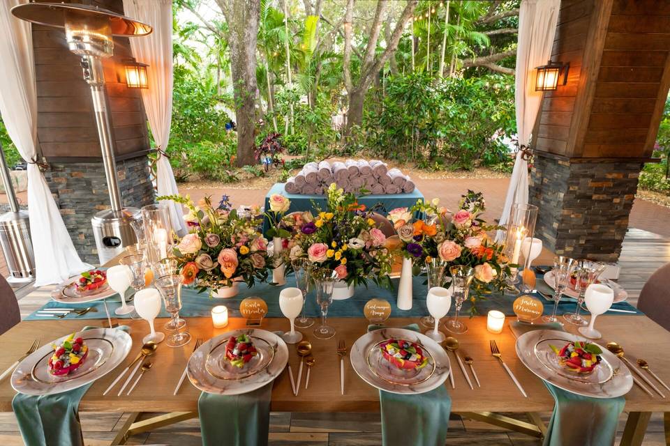 Colorful Tablescape