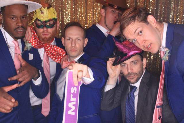 Groom and pals