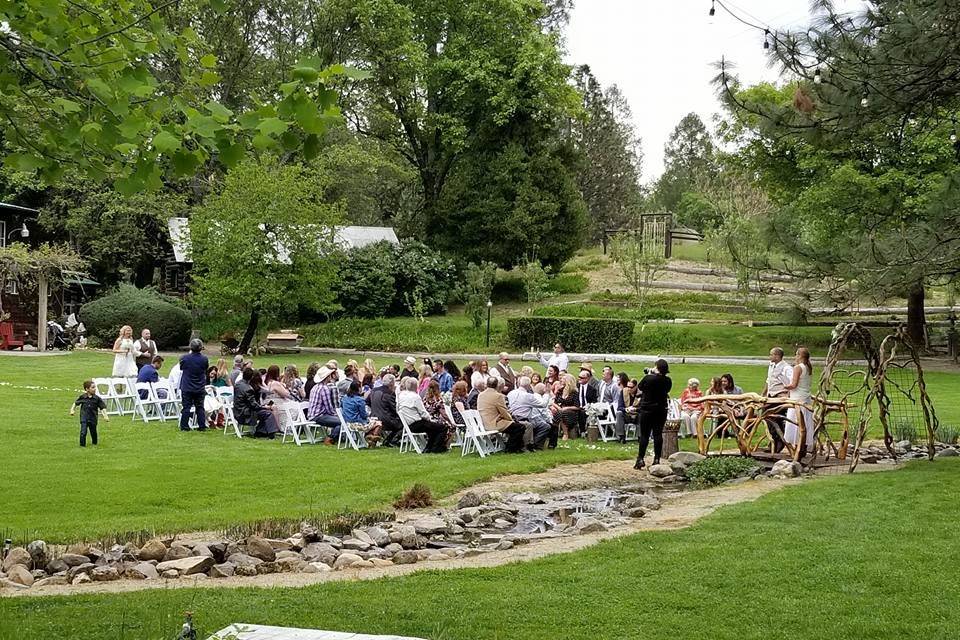 Garden wedding