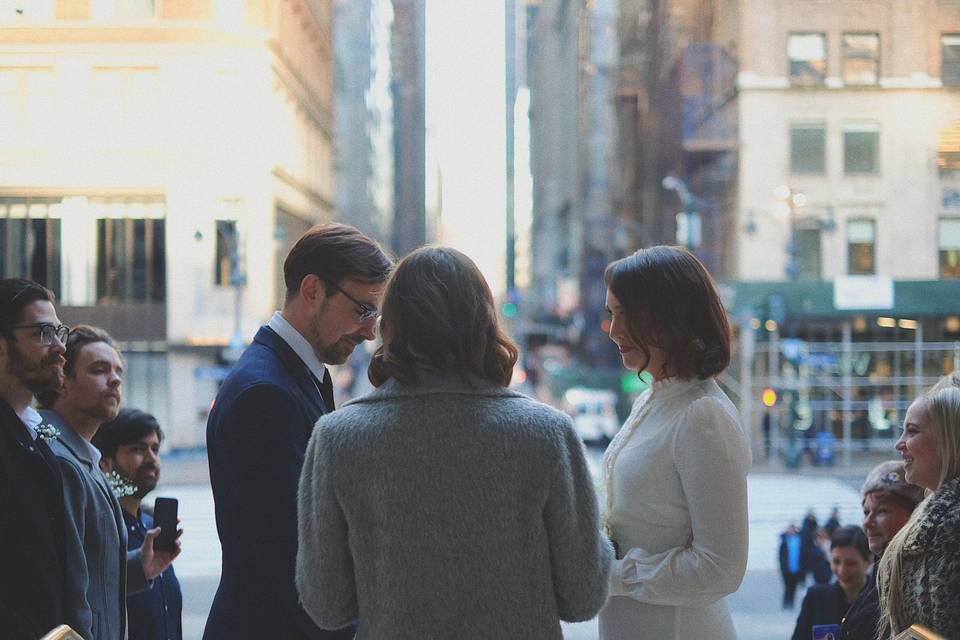 Outside ceremony