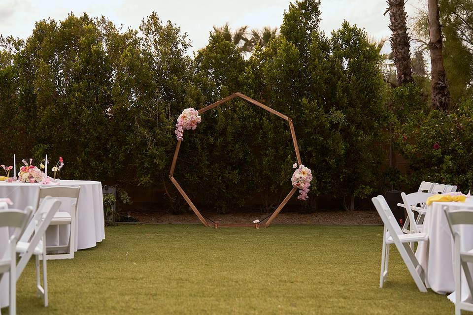Ceremony arch