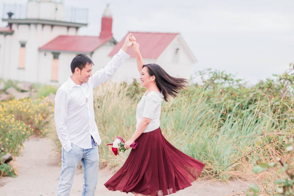 Sunrise anniversary session