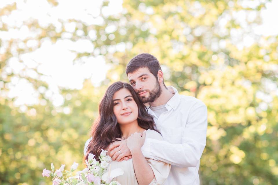 Couple in the meadows