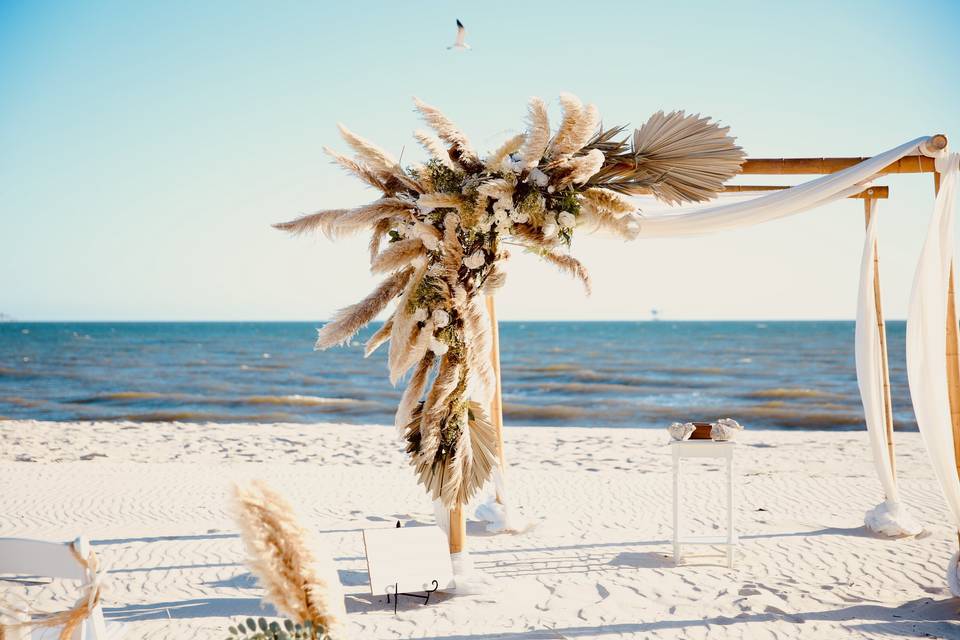Beach Boho Wedding
