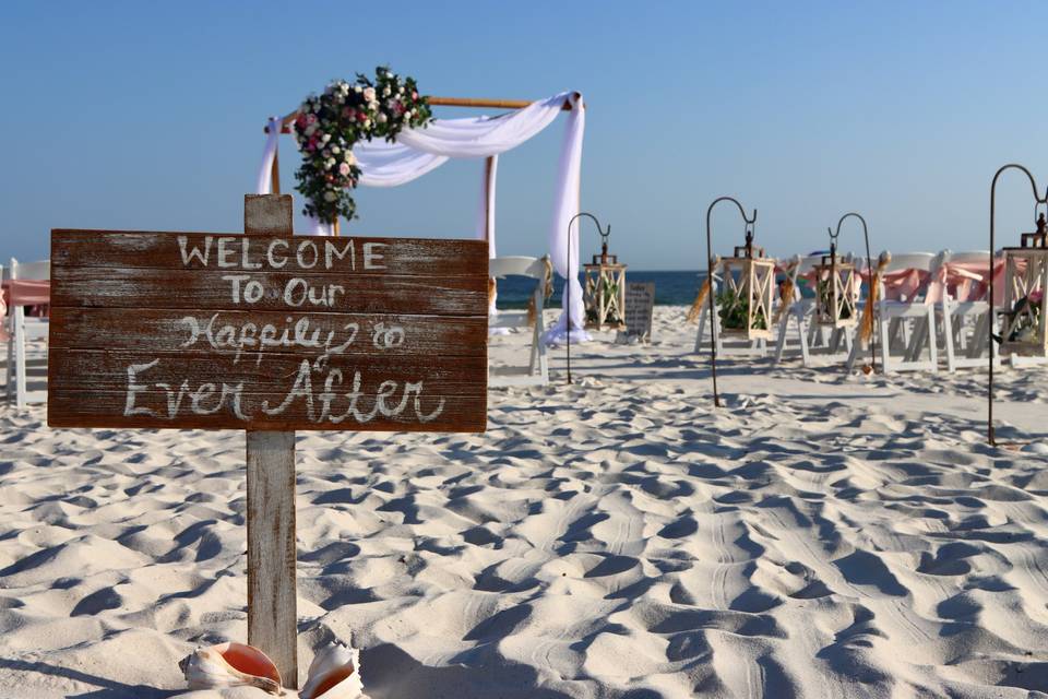 BEach Wedding