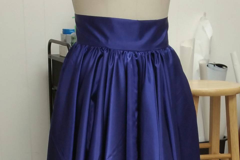 Custom Mother Of the Bride Skirt