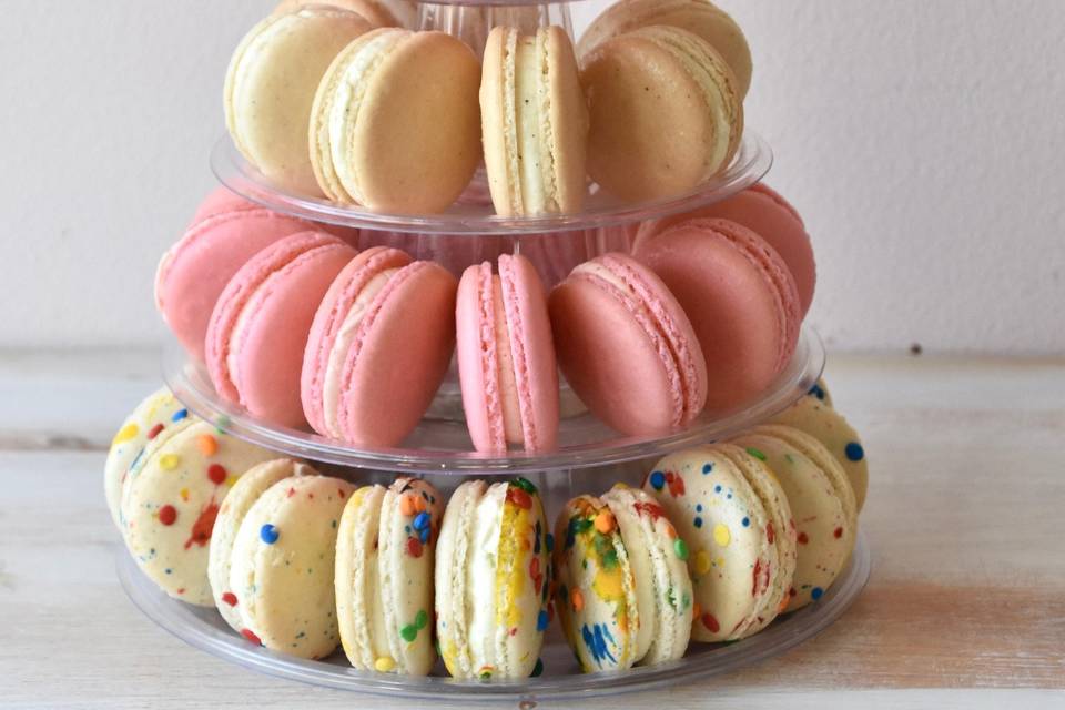 4 Tier Macaron Tower