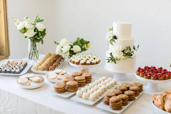 Dessert spread