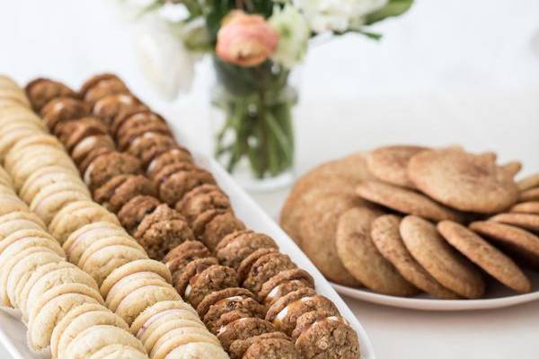 Mini cookie sandwich platter