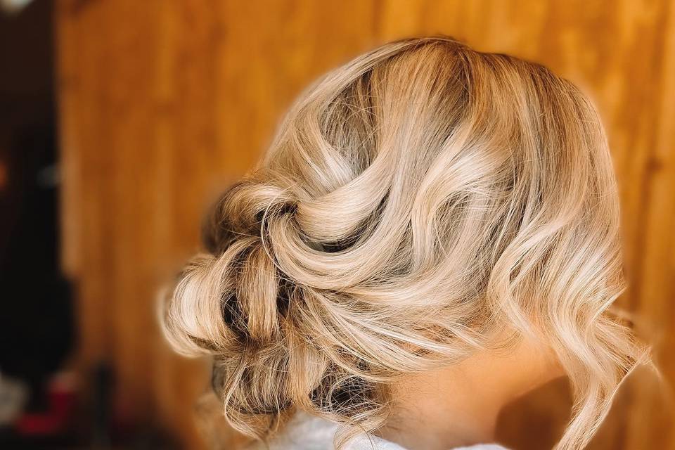 Soft updo