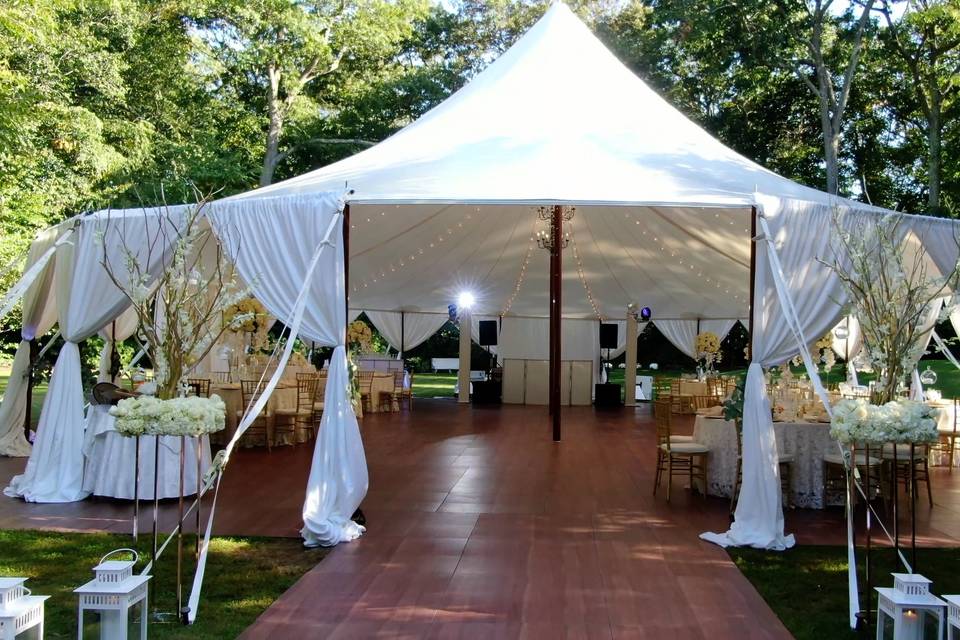 Sailcloth tent