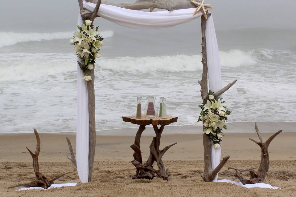 Beach wedding