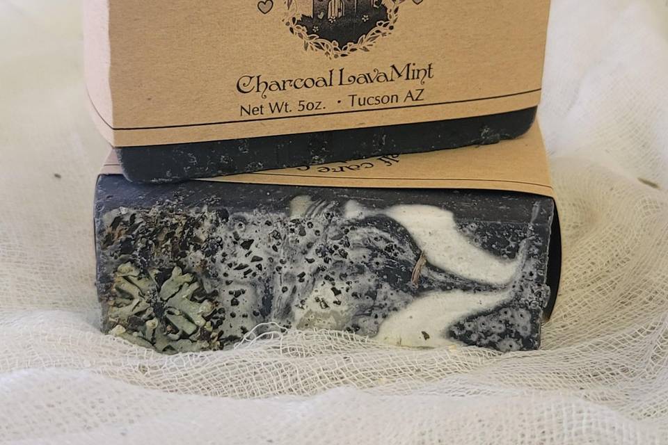Charcoal Lava Mint Soap