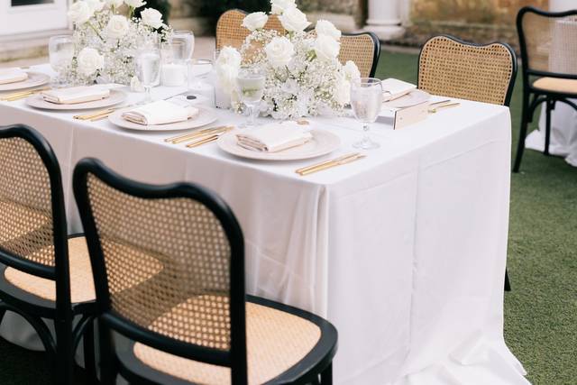 Baby breath centerpiece
