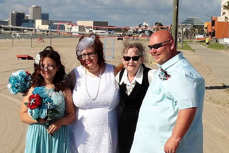 Beach Wedding, North Beach, Co