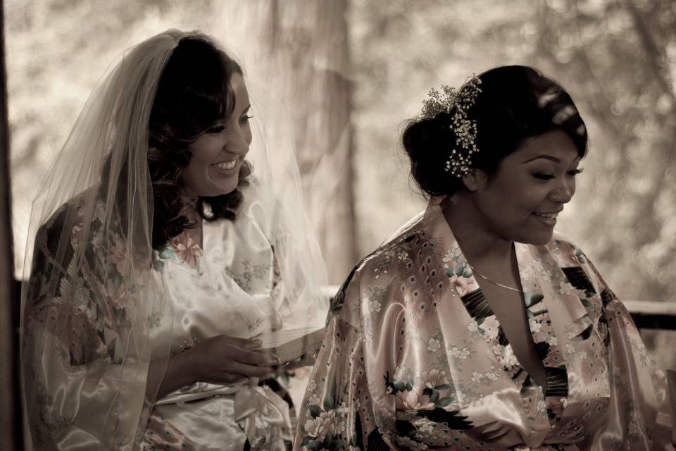 Bride stolen shot