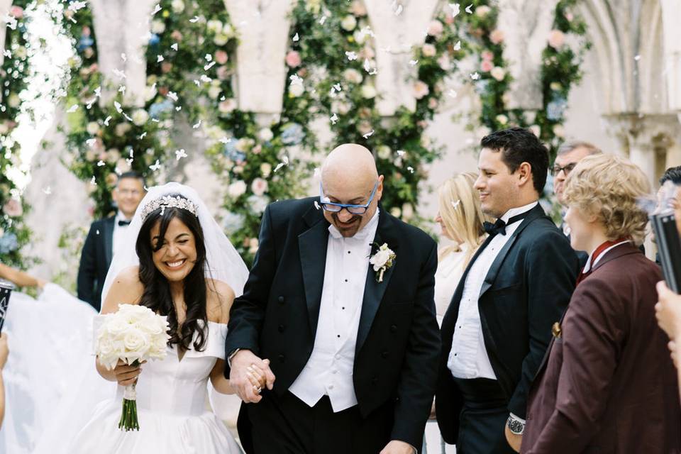 Wedding at convento amalfi