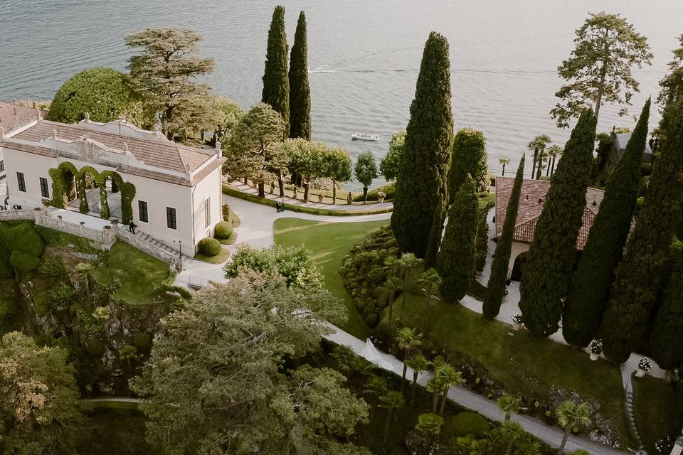 Wedding at villa balbianello