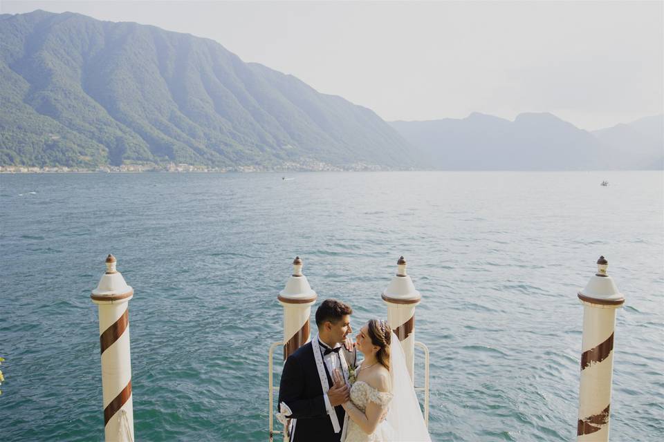 Wedding at villa balbianello