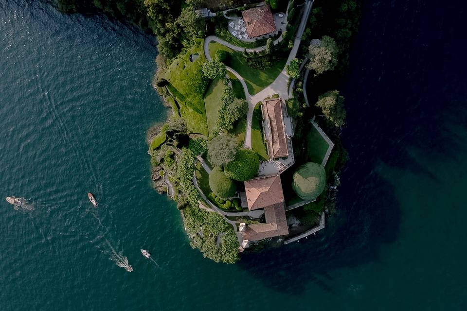 Wedding at villa balbianello