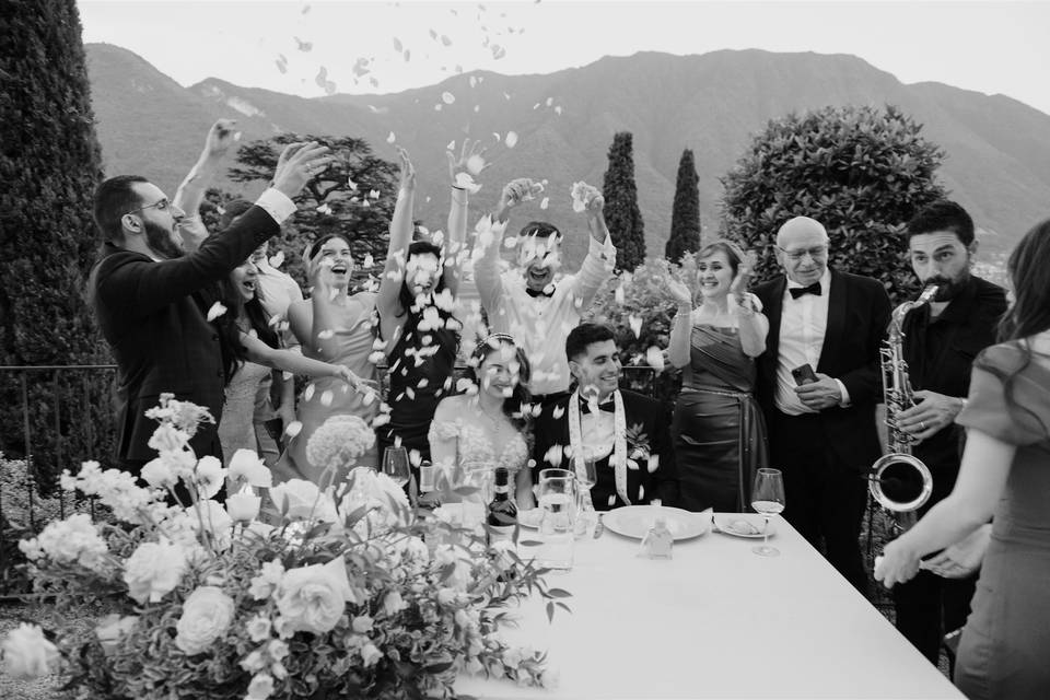 Wedding at villa balbianello