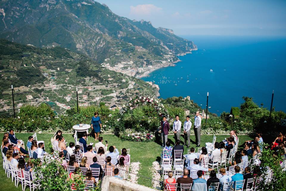 Wedding belmond caruso