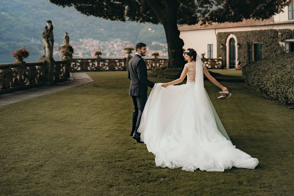 Wedding villa balbianello