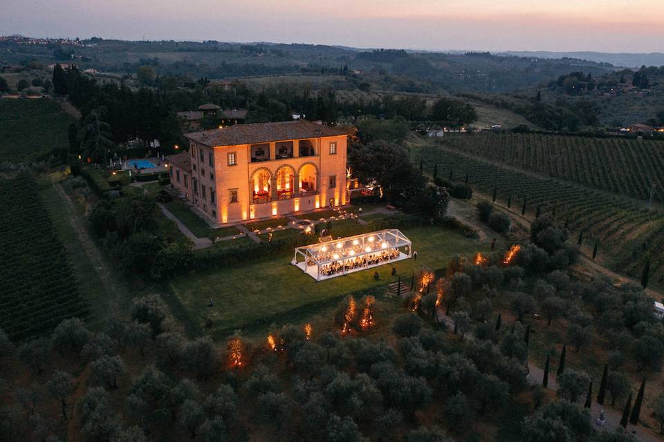 Wedding villa mangiacane