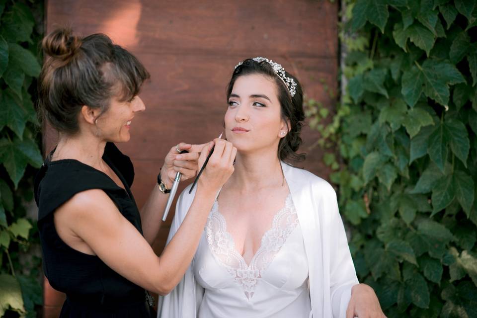 Wedding by the river