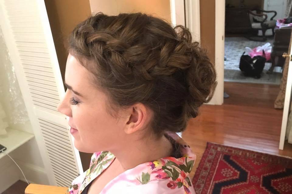 Bridesmaid glam