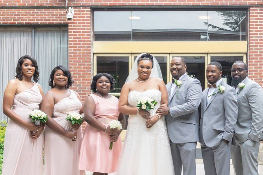 The bridal party