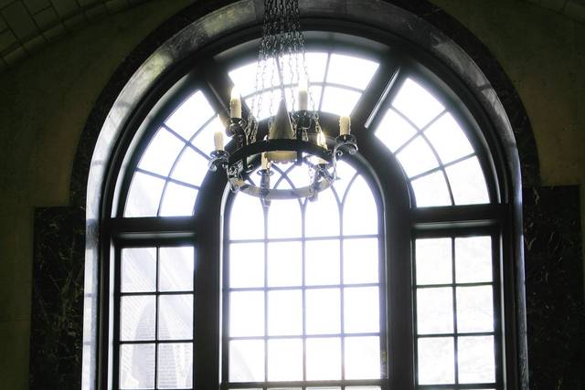 By a window