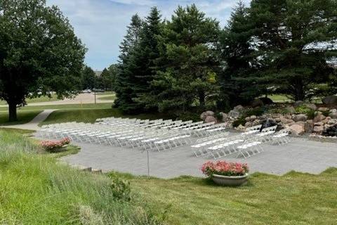 Garden Patio Ceremony Set