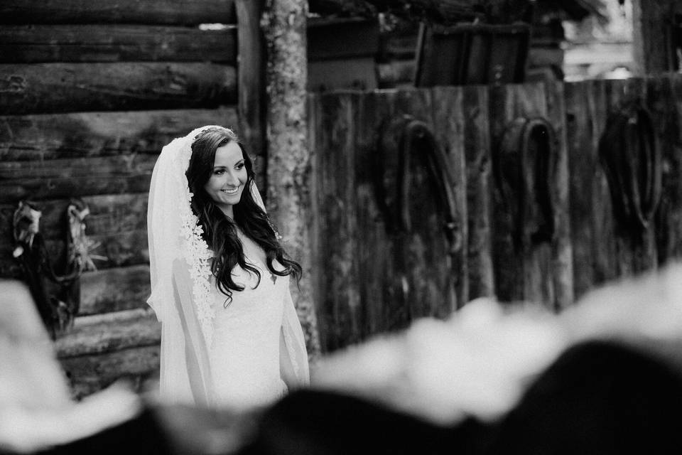 Bridal portrait