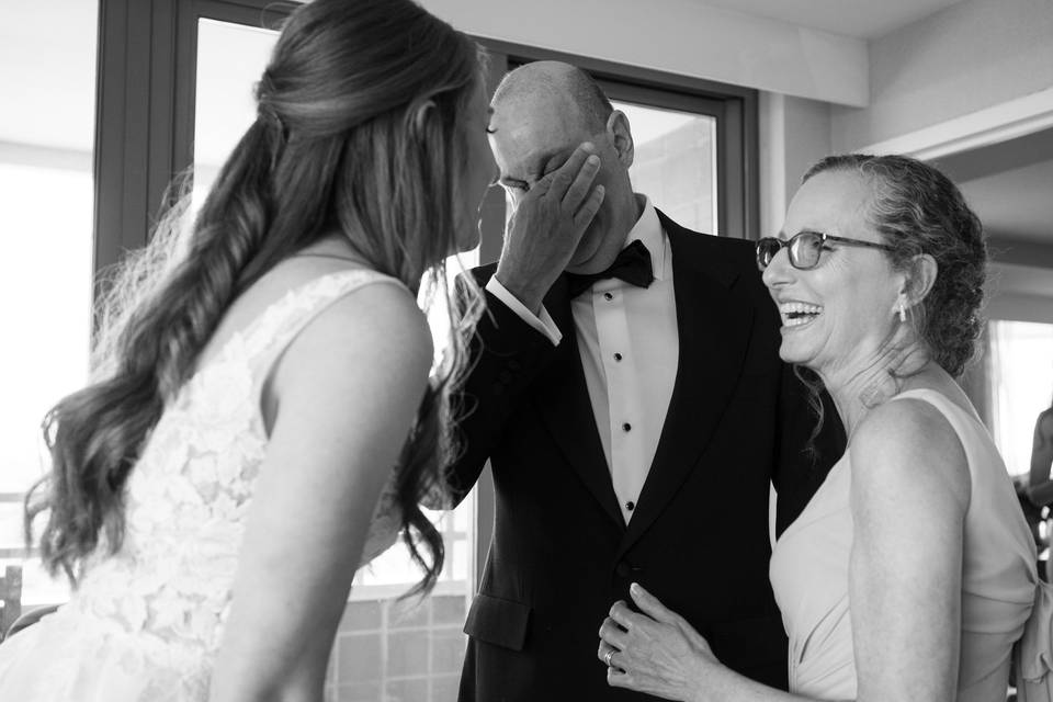 Vows and laughter