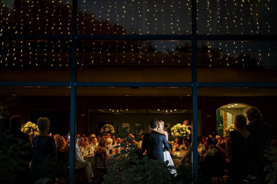 First dance under the lights