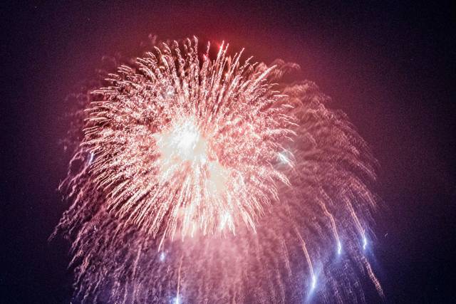 Fireworks display in Cabo