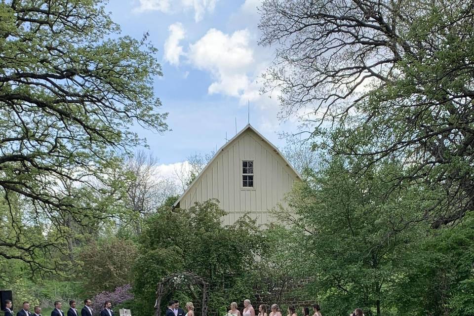 Spring wedding