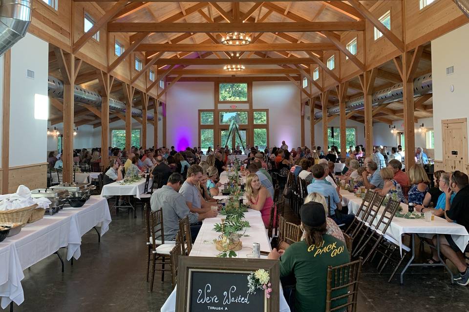 300 person wedding