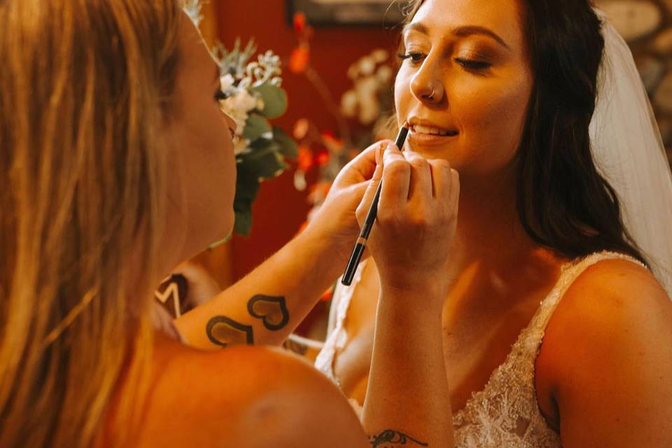 The finishing touches