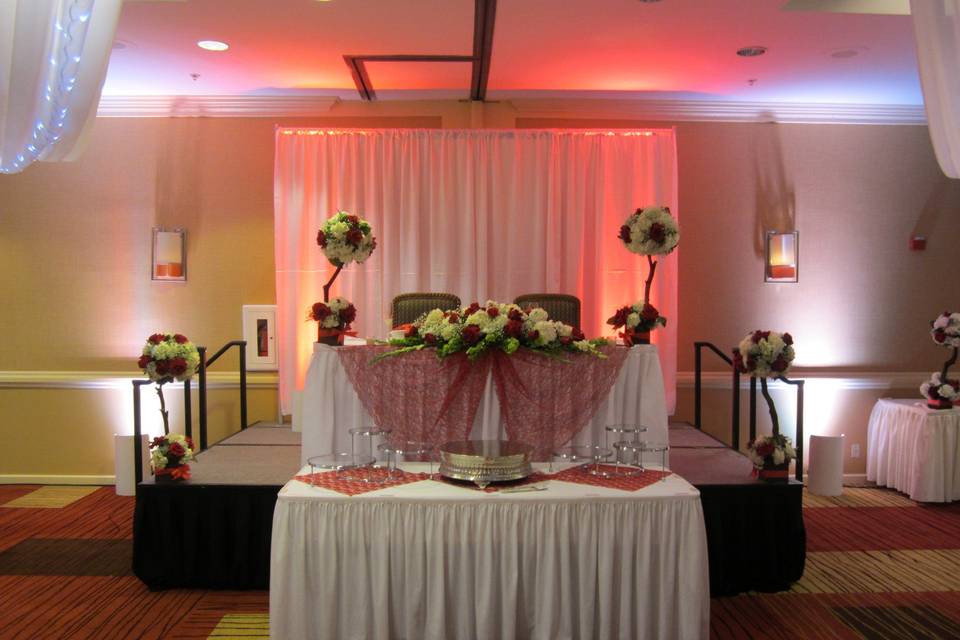 Sweetheart table