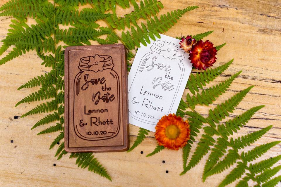 Chocolate Save The Dates