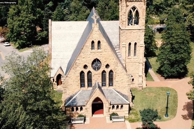 Ceremony Drone Shot
