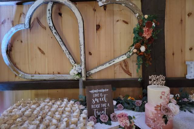 Decorated hearts
