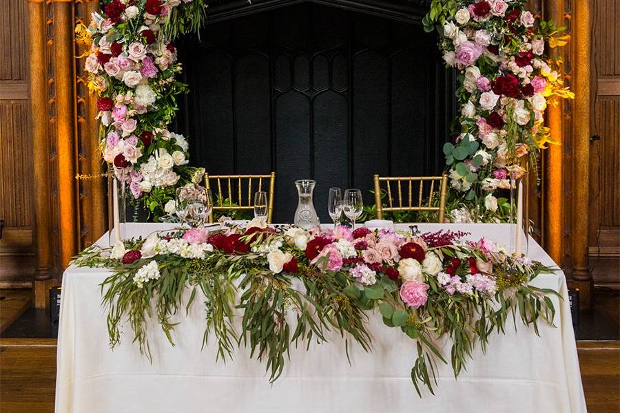 Sweetheart table