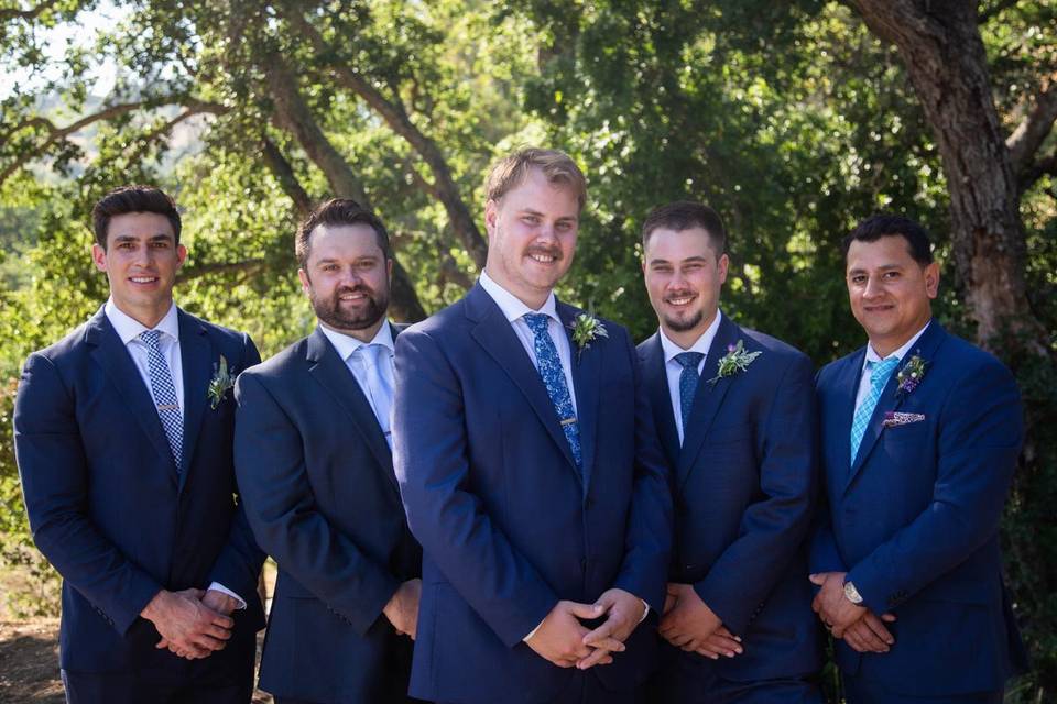 The groomsmen