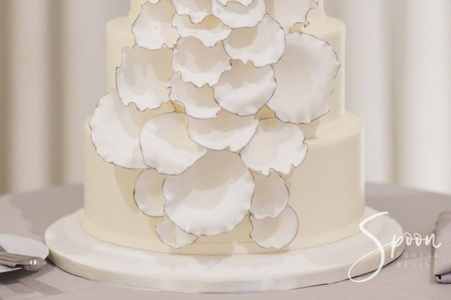 Bittersweet Pastry tiered cake